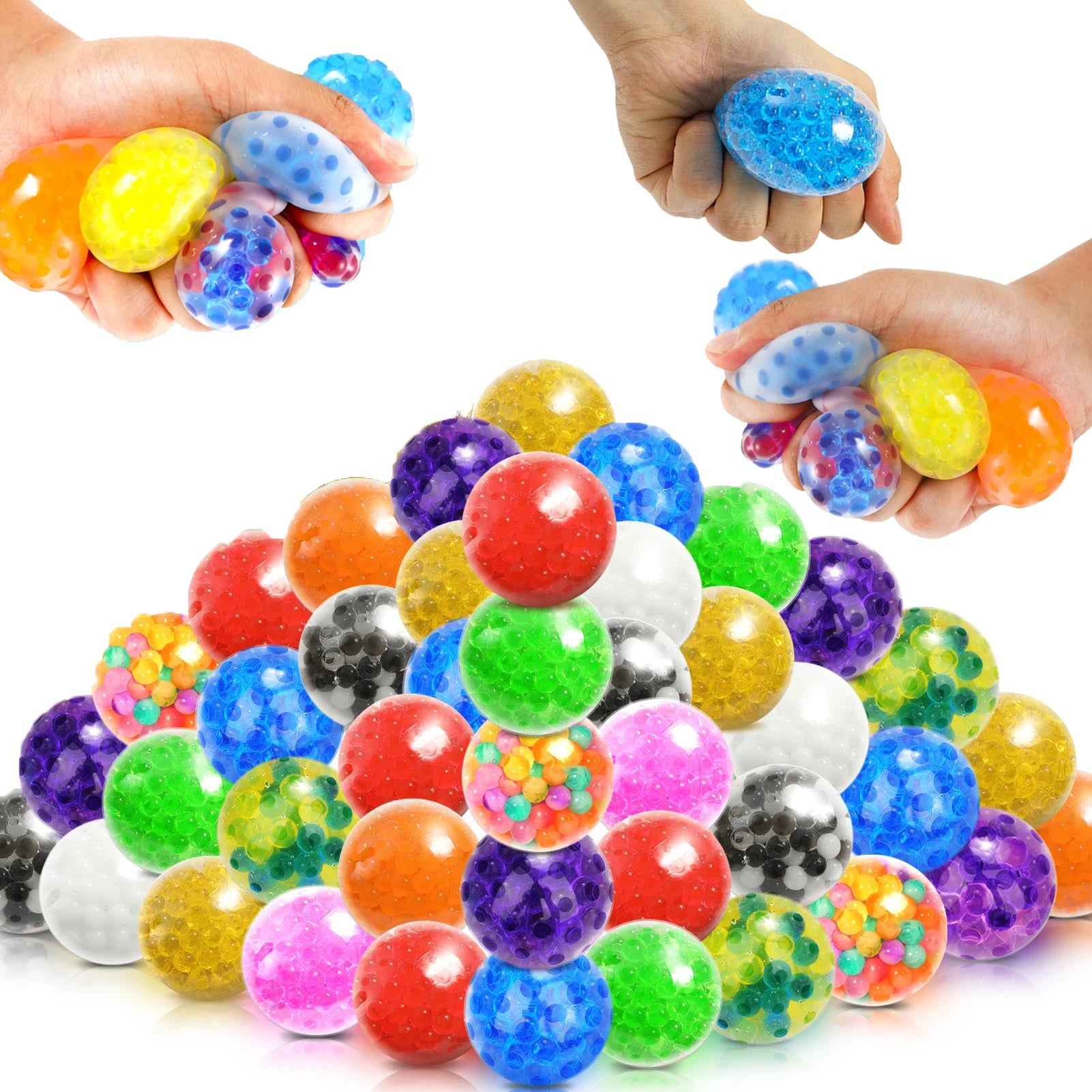 5-80 Pezzi Palline Gel Antistress